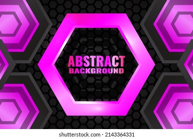 Abstract background with black blue pink color