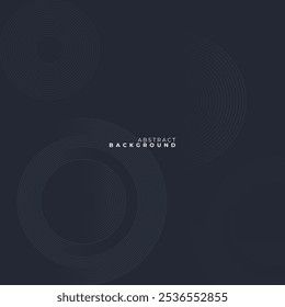 Abstract background with black circle line patterns, creating a sleek, modern aesthetic.