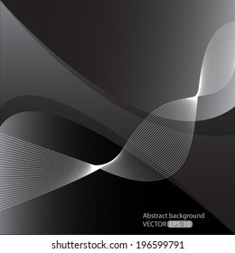 Abstract background with black color