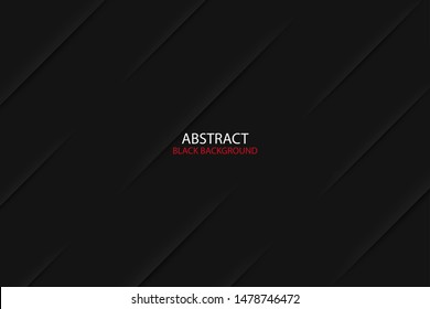 abstract background with black color. exclusive modern vector background. elegant backdrop.