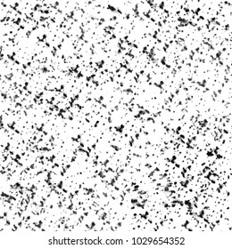 Abstract background of black dots that give the impression of dust and dirt