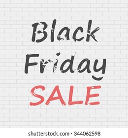 Abstract background with black friday