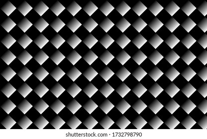 abstrakter Hintergrund, schwarz geometrische Polygonform auf weißem Hintergrund und Farbverlauf Schatten