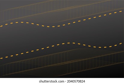 abstrakter Hintergrund, schwarze goldene Kombination Vektorgrafik