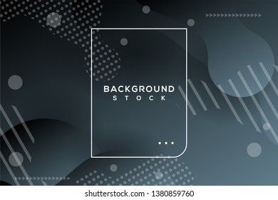 abstract background with black gradient. curvy, wavy, fluid, flowing, irregular shapes. suitable for background, landing page, wallpaper, home screen, theme. vector eps 10