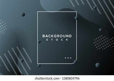 abstract background with black gradient. curvy, wavy, fluid, flowing, irregular shapes. suitable for background, landing page, wallpaper, home screen, theme. vector eps 10