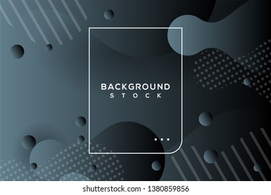 abstract background with black gradient. curvy, wavy, fluid, flowing, irregular shapes. suitable for background, landing page, wallpaper, home screen, theme. vector eps 10