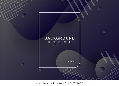 abstract background with black gradient. curvy, wavy, fluid, flowing, irregular shapes. suitable for background, landing page, wallpaper, home screen, theme. vector eps 10