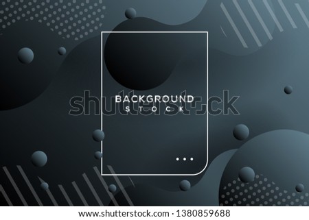 abstract background with black gradient. curvy, wavy, fluid, flowing, irregular shapes. suitable for background, landing page, wallpaper, home screen, theme. vector eps 10