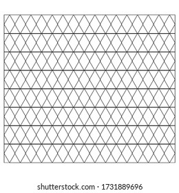 Abstract background. Black lines intersect in a rhombus shape.