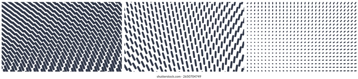 Fundo abstrato com ovais pretas sobre fundo branco. Matriz irregular ou matriz em estilo científico. Modelo de design de capa. Ilustração 3D para brochura, cartaz, apresentação, folheto ou banner.