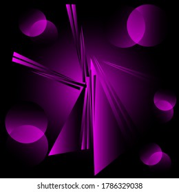 Abstract background with black purple vector glass.eps