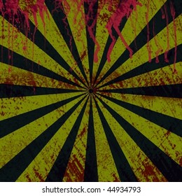 Abstract background with black rays in a vector