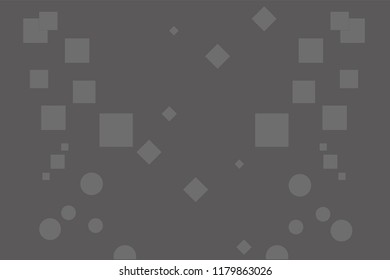 Abstract Background, Black Rectangle Circle Cube Background