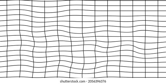 Abstract background of black rectangle waves
