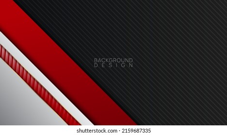 abstract background  black red and white  flat shape