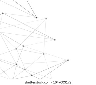 Abstract background black triangular grid. High resolution