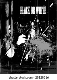 abstract background with black and white