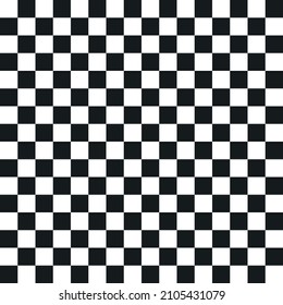 Abstract background black and white Chessboard Optical illusion Texture. for your design