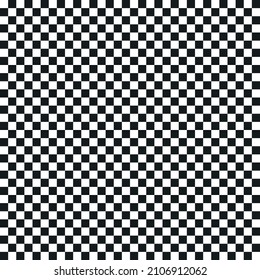 Resumen fondo negro y blanco Textura de ilusión óptica de tablero de ajedrez. listo para su diseño