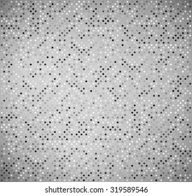 Abstract background with black and white circles. Vector texture