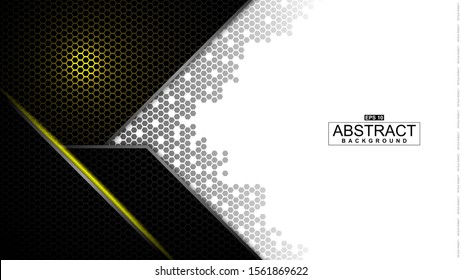 Abstract background black and white color modern design, message board for text. Background for template design. vector illustration EPS 10
