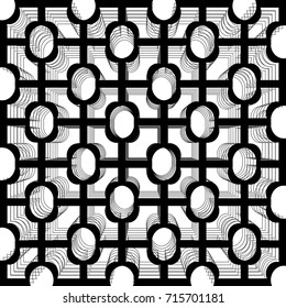 Abstract background with black and white irregular geometric shapes