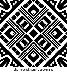 Abstract background with black and white mandala. Unique geometric vector swatch. Perfect for site backdrop, wrapping paper, wallpaper, textile and surface design. 
