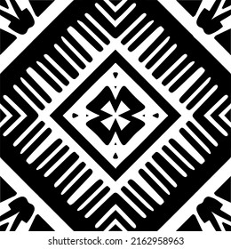 Fondo abstracto con mandala en blanco y negro. Muestra de vector geométrico única. Perfecto para el fondo del sitio, papel envolvente, papel tapiz, textil y diseño de superficie. 