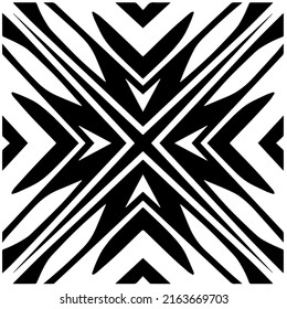 
Abstract background with black and white mandala. Unique geometric vector swatch. Perfect for site backdrop, wrapping paper, wallpaper, textile and surface design. 