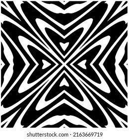 
Fondo abstracto con mandala en blanco y negro. Muestra de vector geométrico única. Perfecto para el fondo del sitio, papel envolvente, papel tapiz, textil y diseño de superficie. 