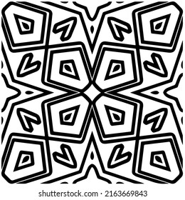 
Abstrakter Hintergrund mit schwarz-weißer Mandala. Einzigartige geometrische Vektorgrafik. Ideal für die Website-Hintergrund, Wickelpapier, Tapete, Textil und Oberflächendesign. 