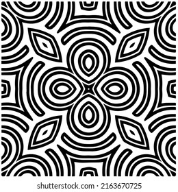 
Fondo abstracto con mandala en blanco y negro. Muestra de vector geométrico única. Perfecto para el fondo del sitio, papel envolvente, papel tapiz, textil y diseño de superficie. 