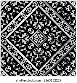 
Abstrakter Hintergrund mit schwarz-weißer Mandala. Einzigartige geometrische Vektorgrafik. Ideal für die Website-Hintergrund, Tapete, Textil und Oberflächendesign. Monochrome nahtlose Muster.