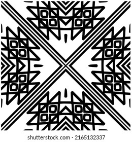 
Abstrakter Hintergrund mit schwarz-weißer Mandala. Einzigartige geometrische Vektorgrafik. Ideal für die Website-Hintergrund, Tapete, Textil und Oberflächendesign. Monochrome nahtlose Muster.