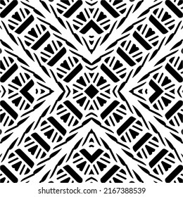 Fondo abstracto con mandala en blanco y negro. Muestra de vector geométrico única. Perfecto para el fondo del sitio, papel envolvente, papel tapiz, textil y diseño de superficie. 
