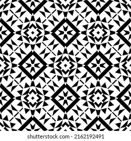 Abstract background with black and white pattern. Unique geometric vector swatch. Perfect for site backdrop, wrapping paper, wallpaper, textile and surface design. 