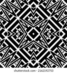
Abstract background with black and white pattern. Unique geometric vector swatch. Perfect for site backdrop, wrapping paper, wallpaper, textile and surface design. 