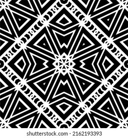 
Abstract background with black and white pattern. Unique geometric vector swatch. Perfect for site backdrop, wrapping paper, wallpaper, textile and surface design. 