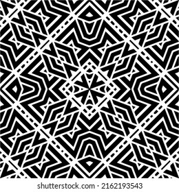 
Abstract background with black and white pattern. Unique geometric vector swatch. Perfect for site backdrop, wrapping paper, wallpaper, textile and surface design. 