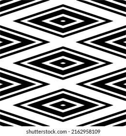 Abstract background with black and white pattern. Unique geometric vector swatch. Perfect for site backdrop, wrapping paper, wallpaper, textile and surface design. 