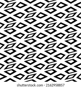 Abstract background with black and white pattern. Unique geometric vector swatch. Perfect for site backdrop, wrapping paper, wallpaper, textile and surface design. 