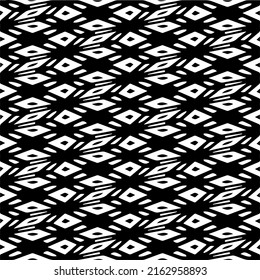 Abstract background with black and white pattern. Unique geometric vector swatch. Perfect for site backdrop, wrapping paper, wallpaper, textile and surface design. 