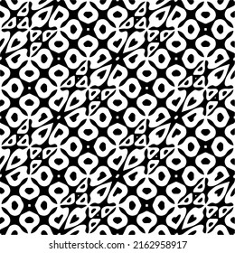 Abstract background with black and white pattern. Unique geometric vector swatch. Perfect for site backdrop, wrapping paper, wallpaper, textile and surface design. 