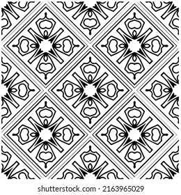 Abstract background with black and white pattern. Unique geometric vector swatch. Perfect for site backdrop, wrapping paper, wallpaper, textile and surface design. 
