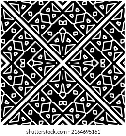 Abstract background with black and white pattern. Unique geometric vector swatch. Perfect for site backdrop, wrapping paper, wallpaper, textile and surface design. 