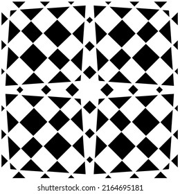 Fondo abstracto con patrón blanco y negro. Muestra de vector geométrico única. Perfecto para el fondo del sitio, papel envolvente, papel tapiz, textil y diseño de superficie. 