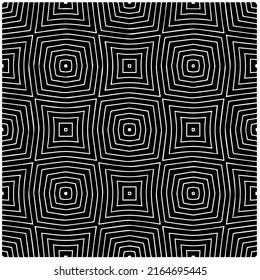 Abstract background with black and white pattern. Unique geometric vector swatch. Perfect for site backdrop, wrapping paper, wallpaper, textile and surface design. 