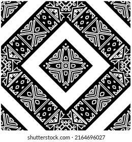 Abstract background with black and white pattern. Unique geometric vector swatch. Perfect for site backdrop, wrapping paper, wallpaper, textile and surface design. 