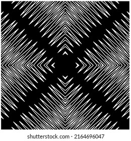 Abstract background with black and white pattern. Unique geometric vector swatch. Perfect for site backdrop, wrapping paper, wallpaper, textile and surface design. 